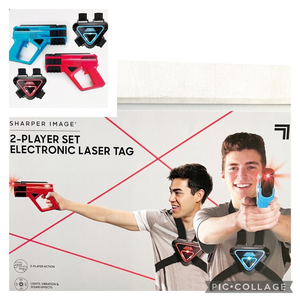 Sharper Image Electronic Laser Tag 2 Player